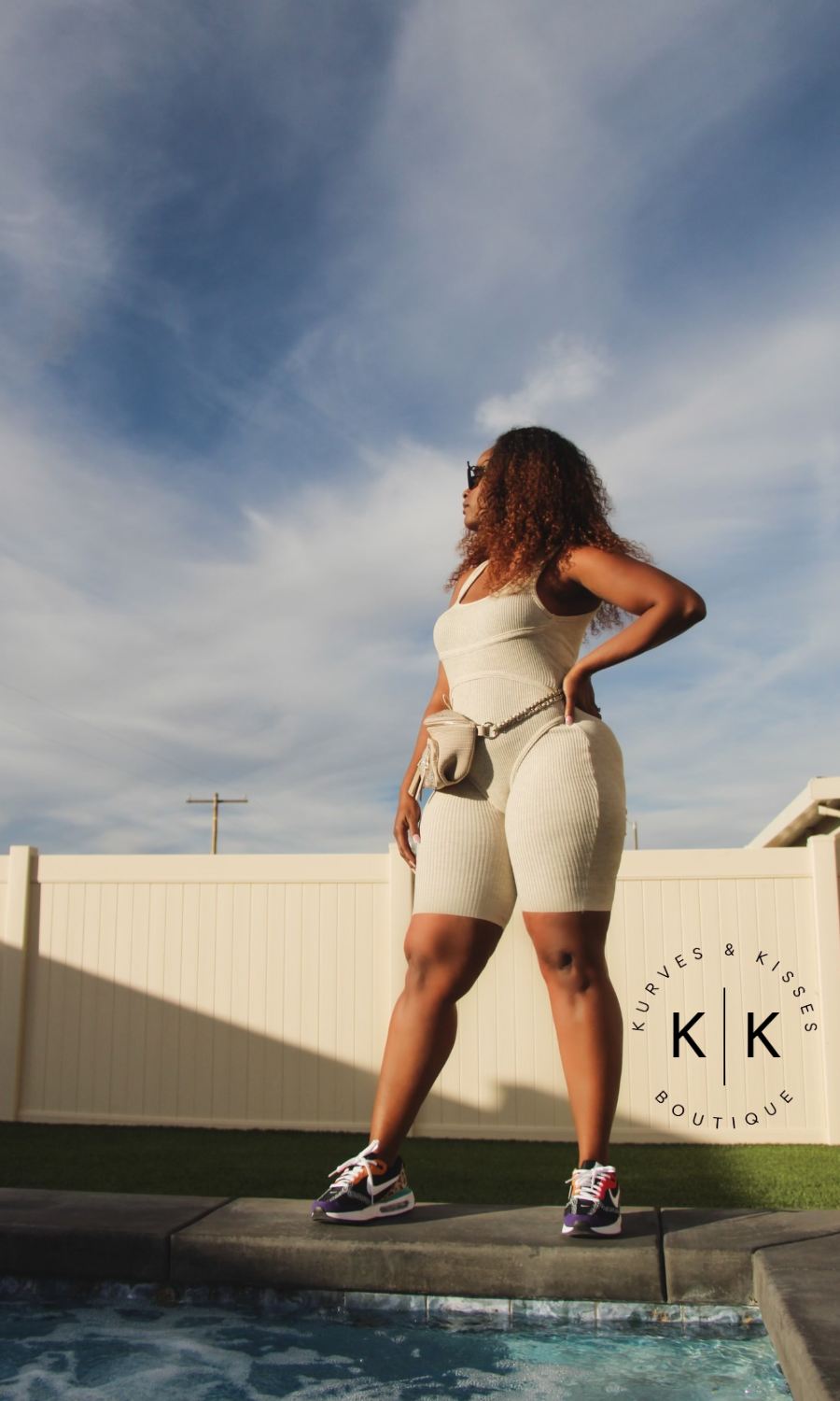 Brianna Ribbed Bodycon Romper
