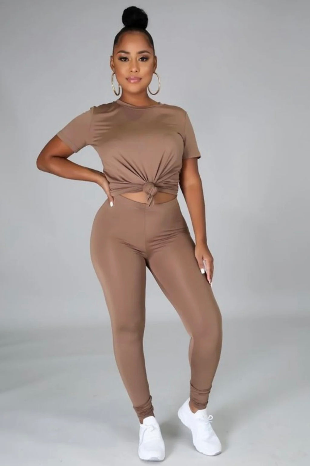 Simple Me 2PC Lounge High Waist Legging Set