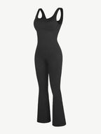 Effortless Soft Lifestyle Seamless Flared Legging Jumpsuit
