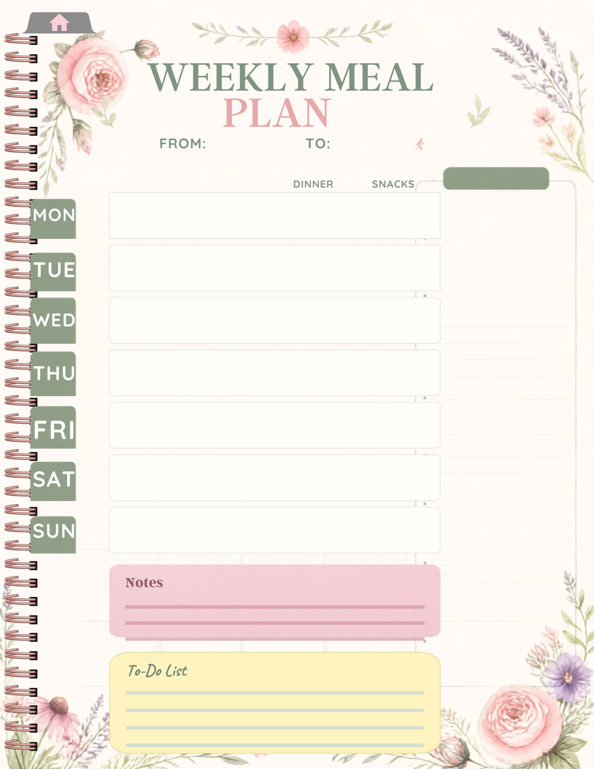 The Soft Life Wellness Journal Planner | GoodNotes, Notability (iPad & Tablet) | Soft Life Undated Planner, Life Planner | Daily Weekly Planner