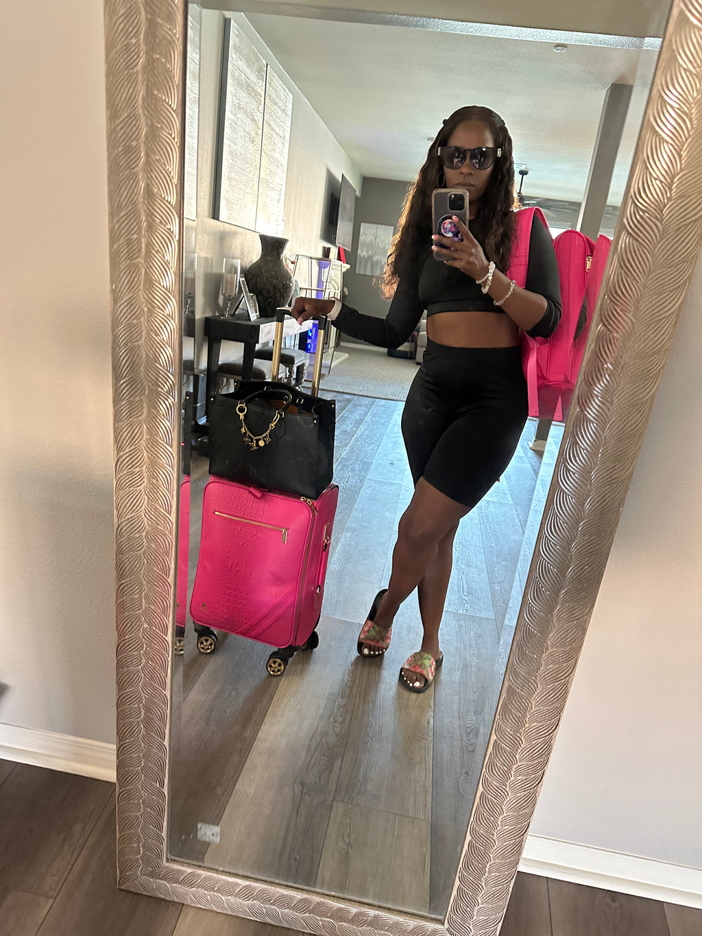 Go For It High Waist 3pc Athleisure Set